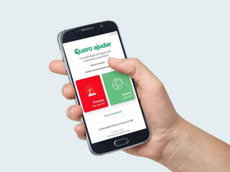 APP Quero Ajudar reúne voluntários para ajudar Portugal na quarentena