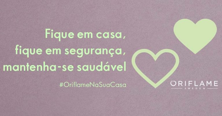 A ORIFLAME CUIDA DE QUEM CUIDA DE NÓS