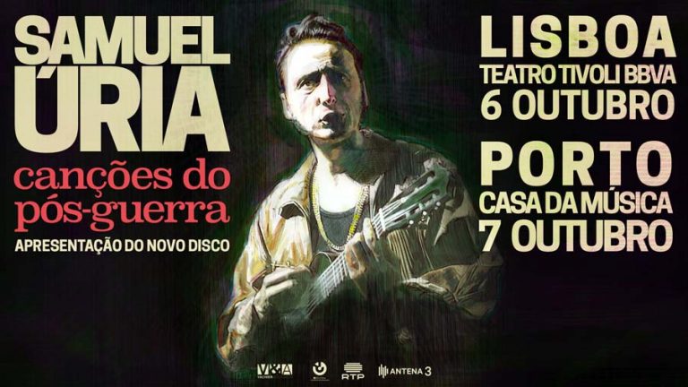 Samuel Úria Revela título do novo disco e datas dos concertos de apresentação