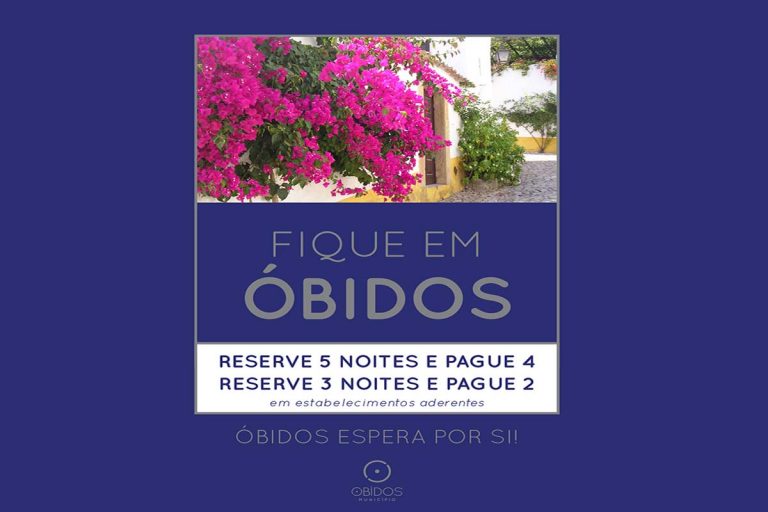 “Fique em Óbidos” é o nome da campanha que oferece noites a turistas