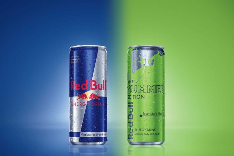 Red Bull “Summer Edition” de 2020 mistura o sabor de Kiwi e Maçã