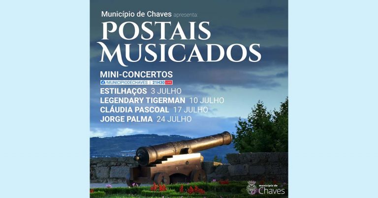 Mini concertos online promovem Chaves como destino turístico cultural