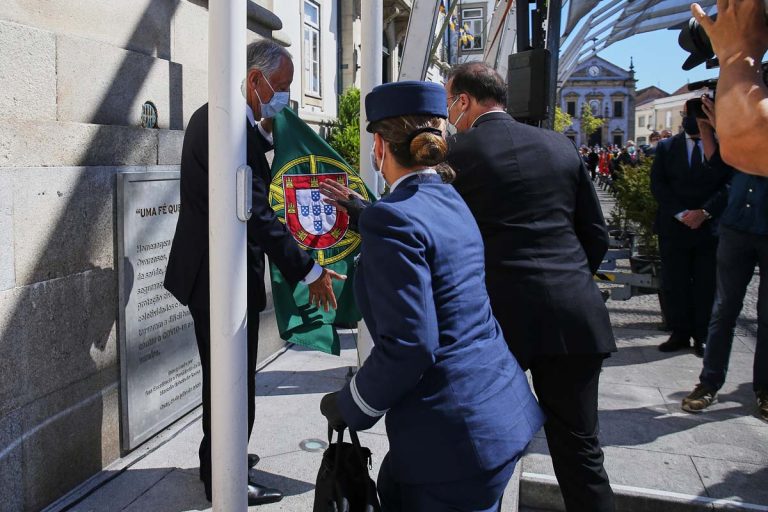 Marcelo Rebelo de Sousa, homenageou e foi homenageado em Ovar