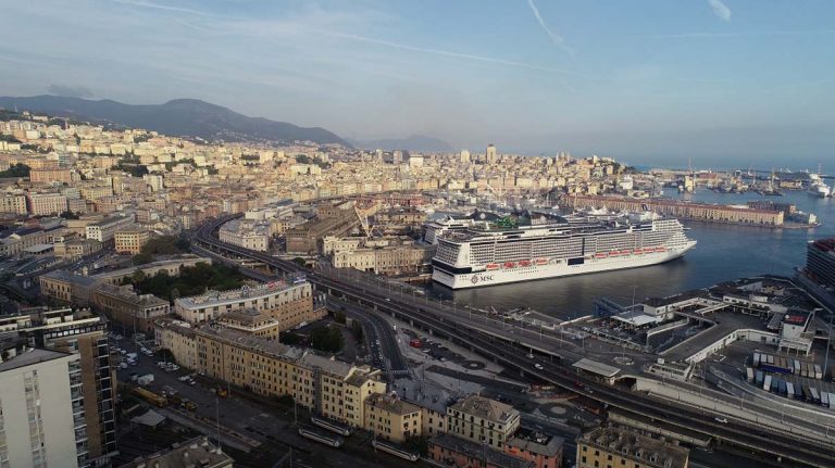 MSC Cruzeiros primeiros hóspedes a bordo