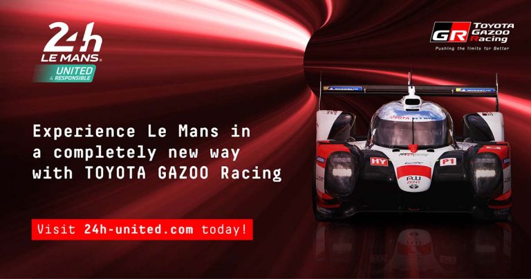 Toyota Gazoo Racing incentiva fãs a acompanhar as 24 Horas de Le Mans