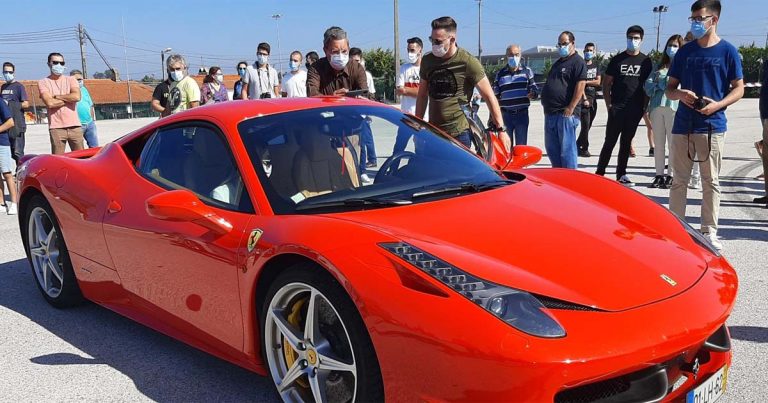 Maranello Legacy mostrou Ferraris em Cantanhede