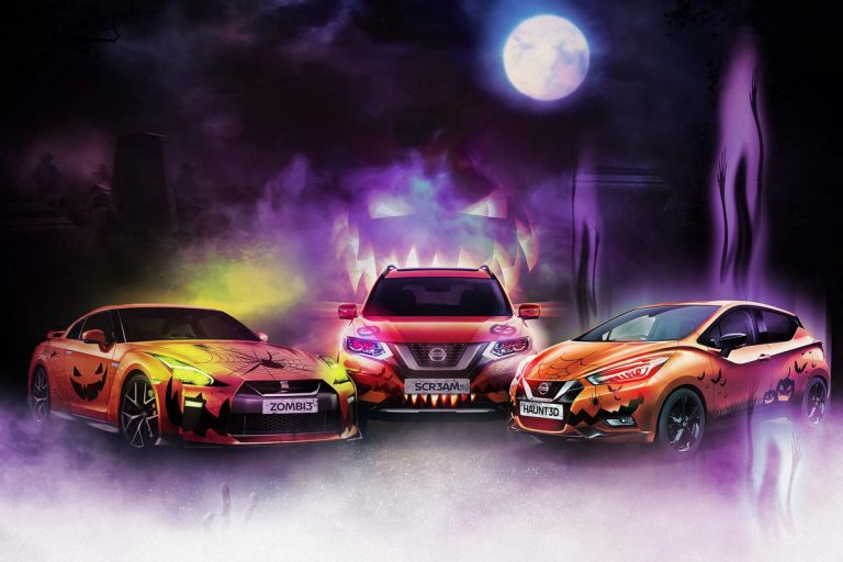 Nissan: Os tons laranja do Halloween!