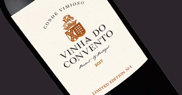 Conde Vimioso Vinha do Convento Tinto 2017- Edição limitada assinala 20 anos da marca