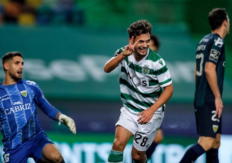 Sporting vence o Tondela, em Alvalade, e assume a liderança da Liga Nos