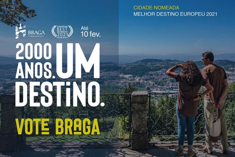 Braga nomeada para ‘Melhor Destino Europeu 2021 ‘