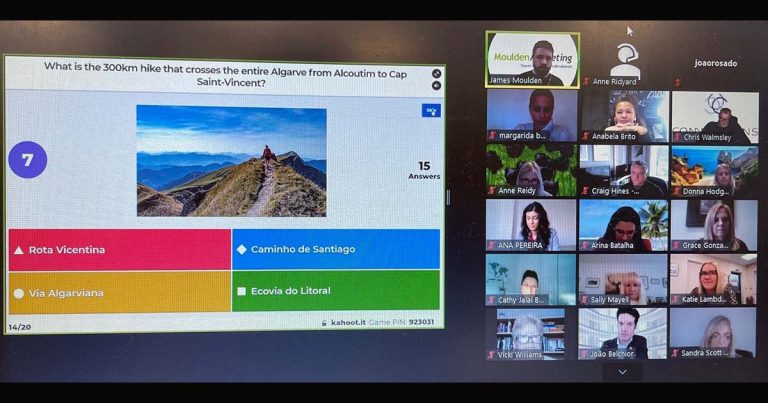 Algarve Virtual Destination Showcase : Turismo do Algarve promove atrativos do destino para a organização de eventos internacionais