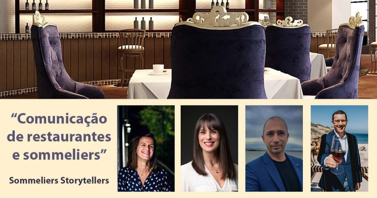 “Comunicação de restaurantes e sommeliers“é o tema do próximo Sommeliers Storytellers