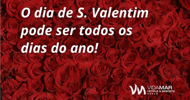 VidaMar Hotels & Resorts sugere celebrar o amor todos os dias, com campanha especial