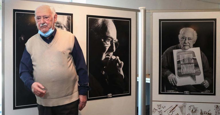 Noventa e quatro anos de vida na exposição “Retratos Contados de Ruy de Carvalho”