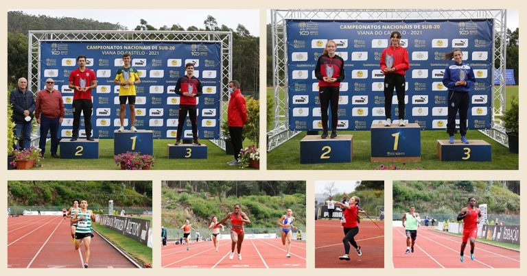 Campeonatos Nacionais de Sub-20: Sporting vence em masculinos e Benfica em femininos