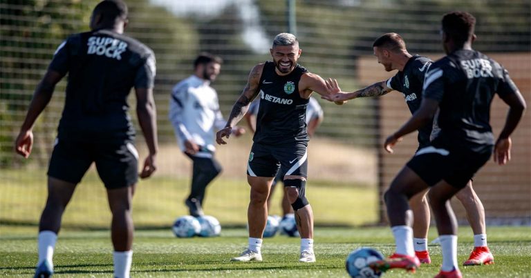 Sporting realizou o primeiro treino da nova temporada