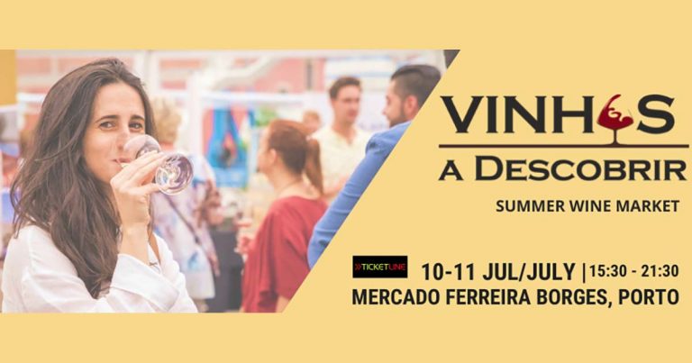 Summer Wine Market Vinhos a Descobrir regressa ao Mercado Ferreira Borges, no Porto