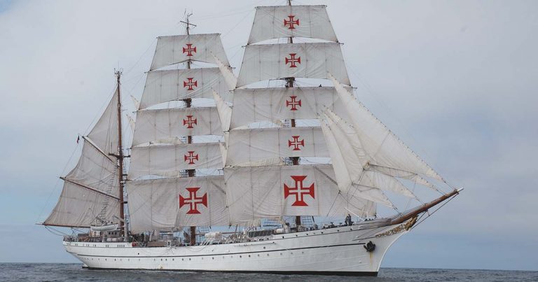 NRP Sagres está de regresso a Lisboa