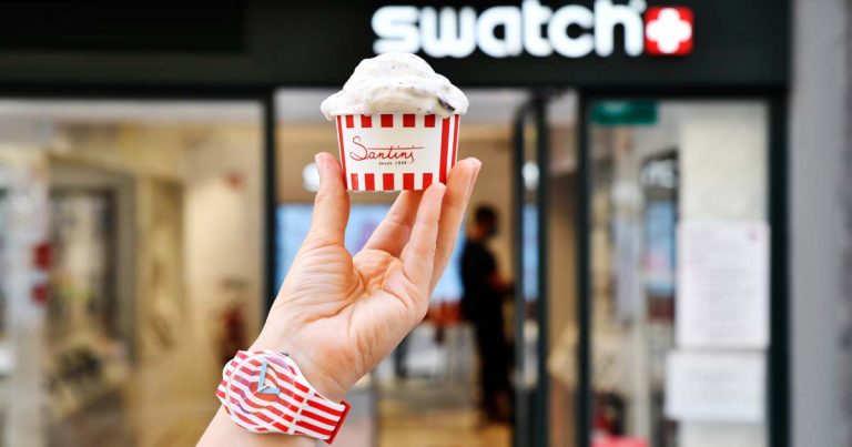 Swatch e Santini apresentam relógio e sabor especial para celebrar o verão