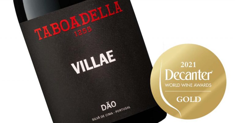 Taboadella Villae Tinto 2019 com medalha de ouro no Decanter World Wine Awards 2021