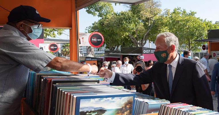 Marcelo Rebelo de Sousa, inaugurou a 91ª edição da Feira do Livro de Lisboa