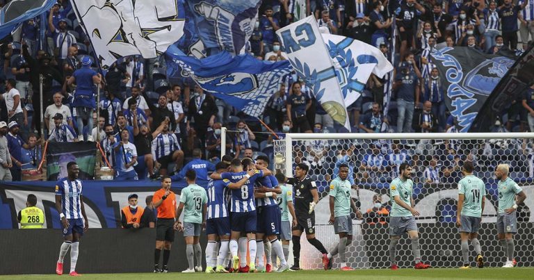 FC Porto venceu o Arouca e ascende à liderança provisória do campeonato