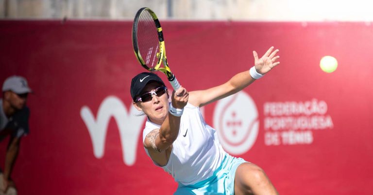 Saisai Zheng e Harmony Tan na final do Portugal Ladies Open