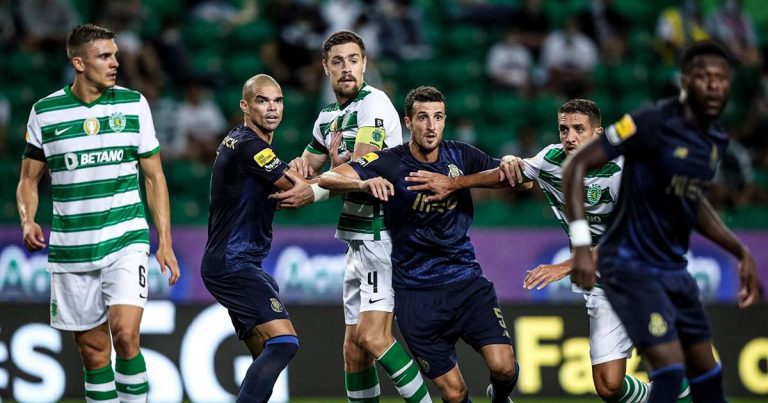 Sporting e FC Porto empatam em Alvalade e seguem a par na tabela classificativa