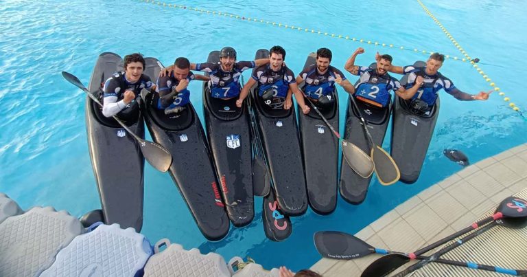 Clube Fluvial de Coimbra em Kayak Polo