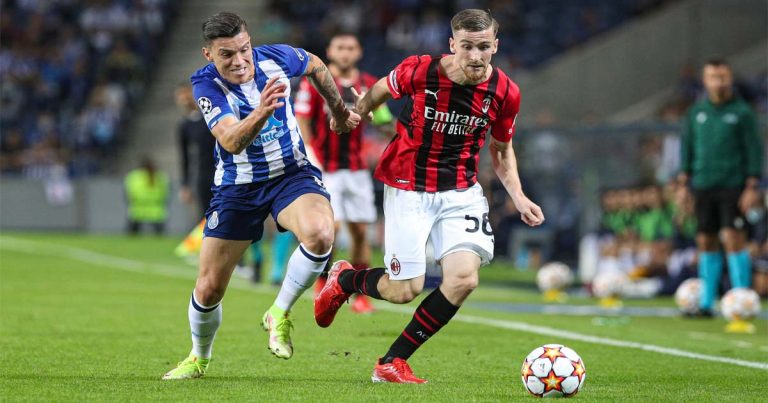 FC Porto venceu o AC Milan por 1-0