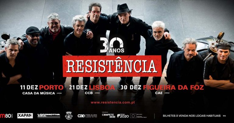 Resistência com mais datas para os concertos de celebração dos seus 30 anos