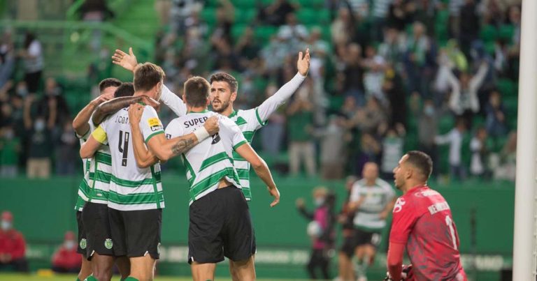 Sporting venceu o Moreirense em alvalade