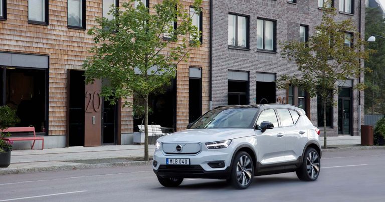 Volvo XC40 Recharge 100% elétrico foi a grande estrela dos Prémios Fleet Magazine 2021