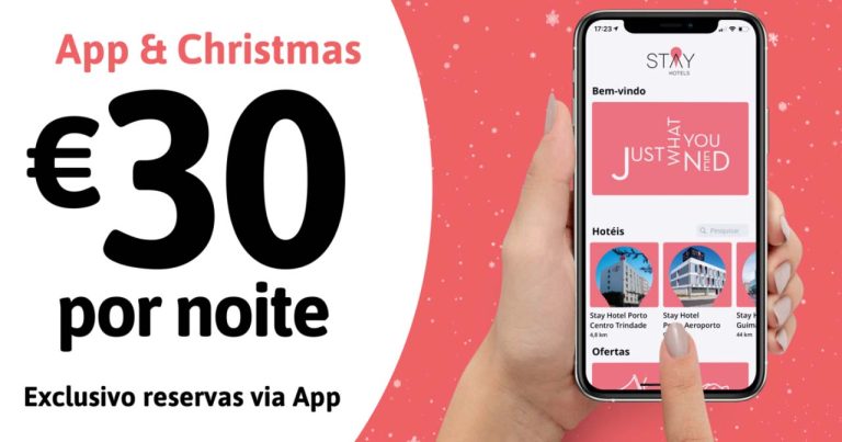 Stay Hotels lança Campanha de Natal com noites a 30€