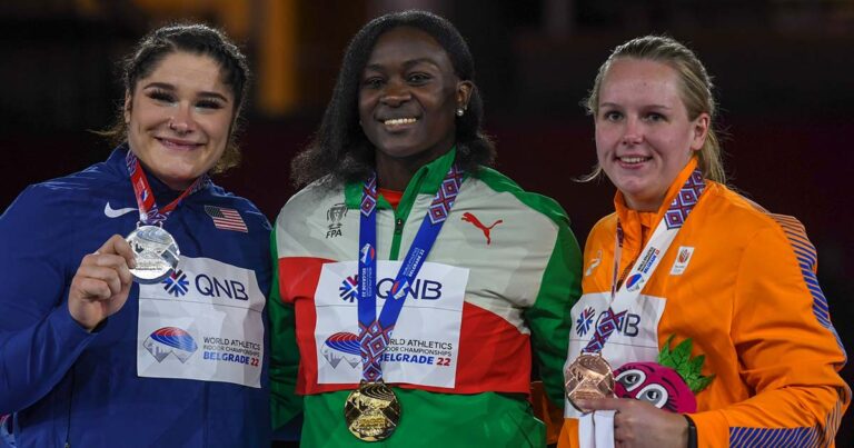 Auriol Dongmo é Campeã Mundial