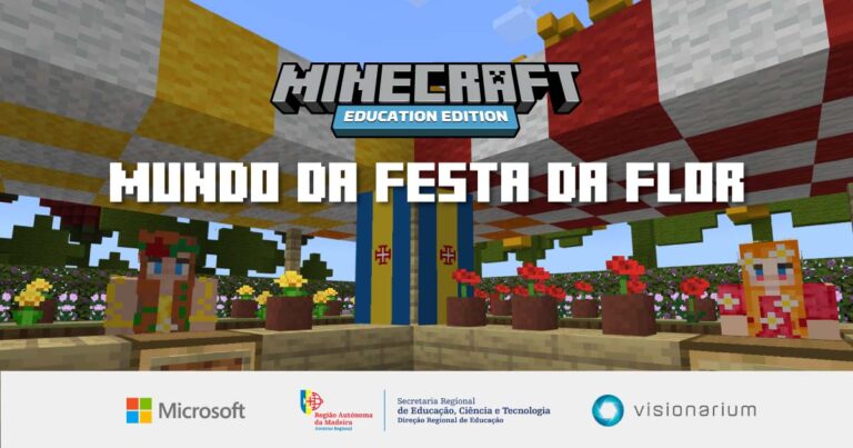 Festa da Flor da Madeira no Minecraft