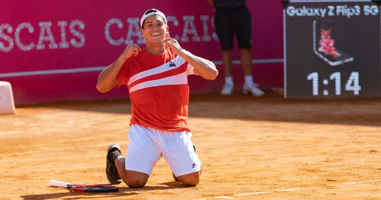 Sebástian Baez no Estoril Open