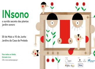 Jardim sonoro começou hoje a revelar o ouvido secreto das plantas na Casa da Prelada