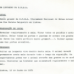 Julião Sarmento. Um Leopardo na S. N. B. A., 1975.  Cortesia Coleção SILD