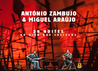 António Zambujo & Miguel Araújo em 1.º lugar do top de vendas pela 3.ª semana consecutiva António Zambujo & Miguel Araújo - “28 Noites Ao Vivo nos Coliseus”