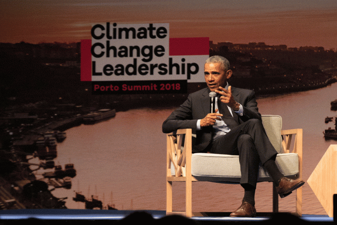 BARACK OBAMA: Climate Change Leadership Porto Summit 2018