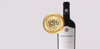 “Uva de Ouro Excelência” para o vinho Tinto Conde de Serpa Regional Alentejano