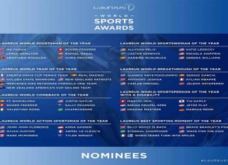 Cristiano Ronaldo nomeado nos Laureus World Sports Awards