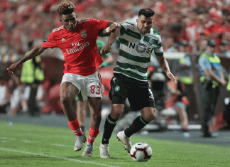 O Clássico dérbi lisboeta acabou empatado a uma bola Com este empate as duas equipas, estão no topo da classificação, ambas com 7 pontos