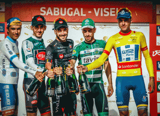 Stacchiotti imita Alarcón e também repete vitória Chegada da 5ª Etapa da 80ª Volta a Portugal Santander - ®DR