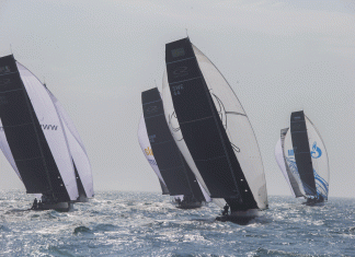 TEAM NIKA MANTEM A LIDERANÇA, SEGUIDO DE MUITO PERTO PELO TEAM CEEREF 2018 RC44 WORLD CHAMPIONSHIP