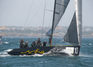 Team Nika na primeira posição do 2018 WORLD CHAMPIONSHIP CNC - Clube Nautico de Cascais