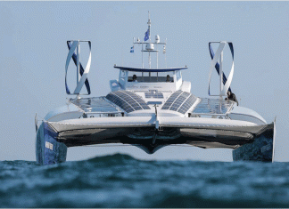 Chegou a Portugal o primeiro barco movido a energias renováveis e hidrogénio Planet 21 ActingHere