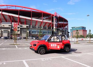 Red Tours: Chegaram a Lisboa as viagens 100% ecológicas pela história do Sport Lisboa e Benfica Benfica
