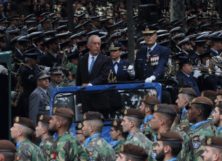 Os Cem anos do final da 1ª Guerra Mundial, assinalados com grande desfile militar na Av. da Liberdade em Lisboa maior desfile militar desde sempre em Portugal